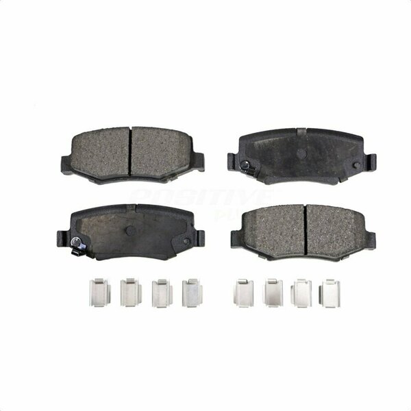 Positive Plus Rear Semi-Metallic Disc Brake Pads For Jeep Wrangler Liberty Dodge Nitro JK PPF-D1274